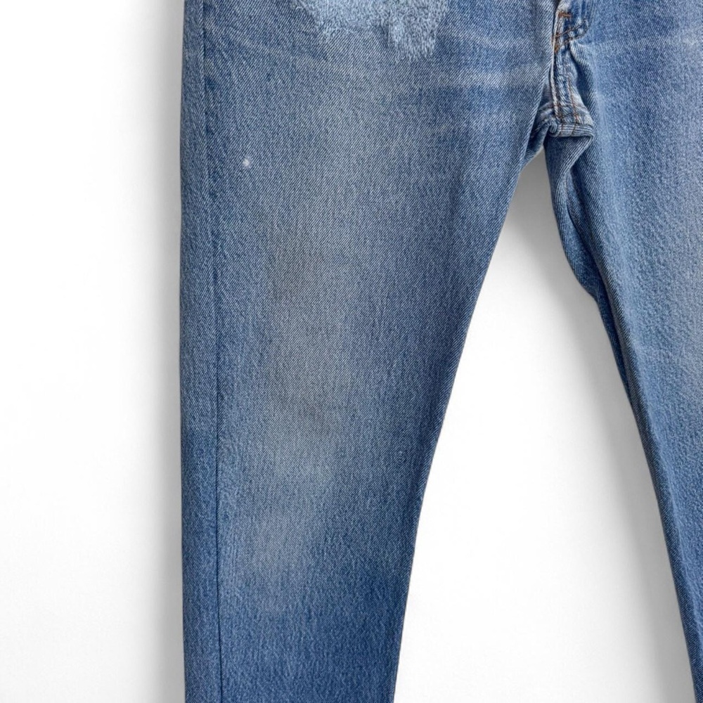 Re/Done Blue Straight Jeans - Picture 8 of 8